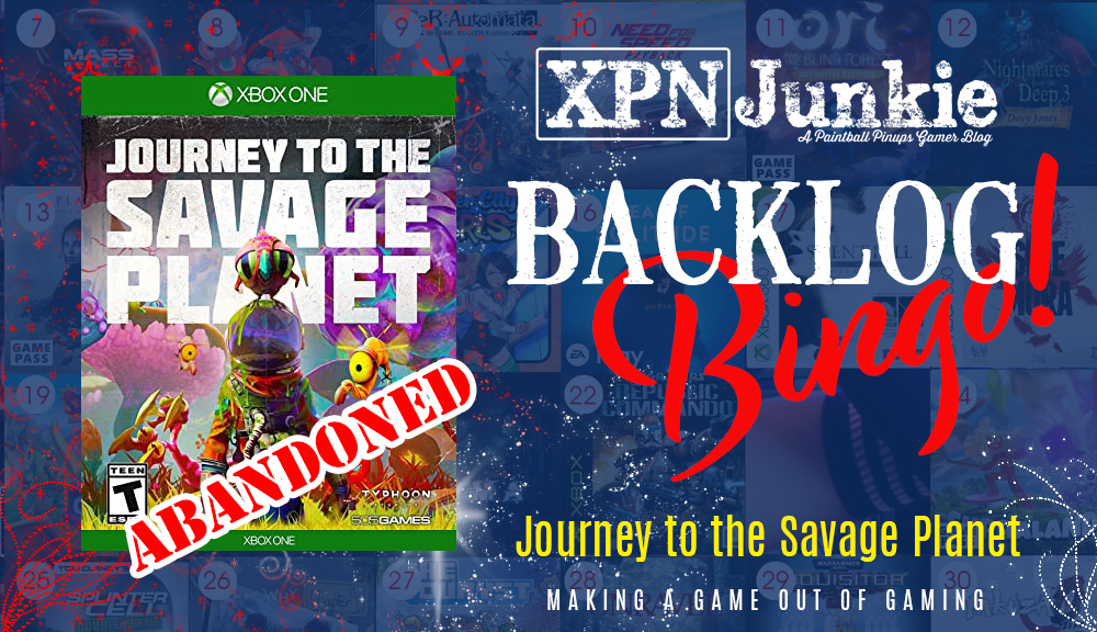 Backlog Bingo 2021: Journey to the Savage Planet