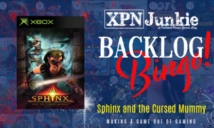 Backlog Bingo 2021: Sphinx and the Cursed Mummy